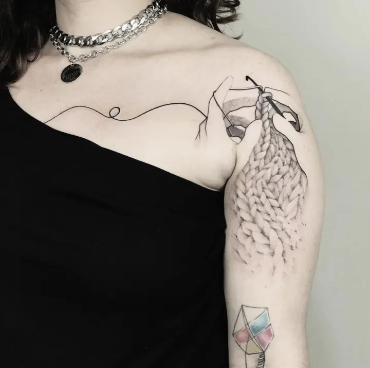 Tatuagem por Bru